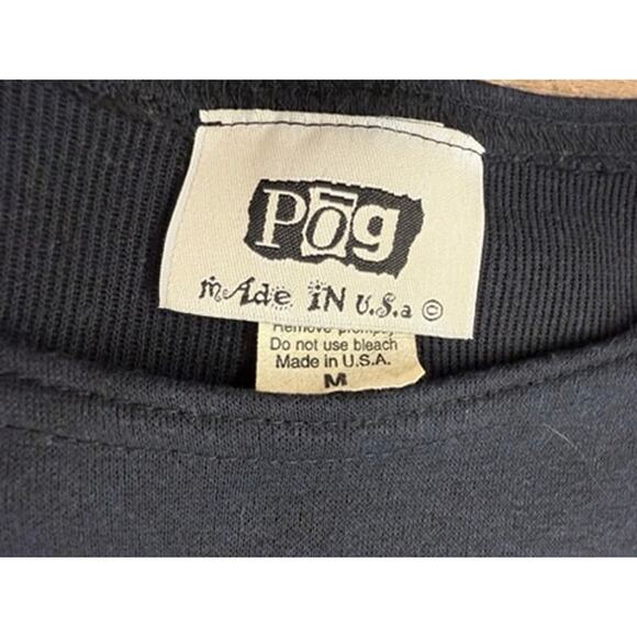 "POG" MADE IN USA Vtg Y2k Cat Art Dress SZ M Whimsical Lagenlook Signed PLZ READ - Picture 8 of 13